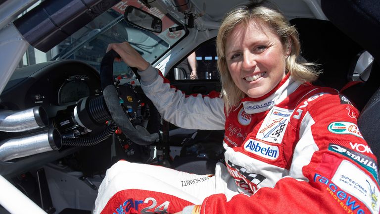Sabine Schmitz au Nürburgring en 2010