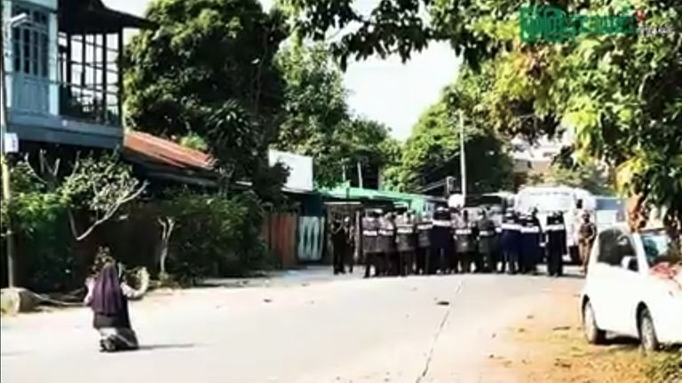 Sœur Ann Roza Nu Tawng.  Pic: Journal de nouvelles de Myitkyiana