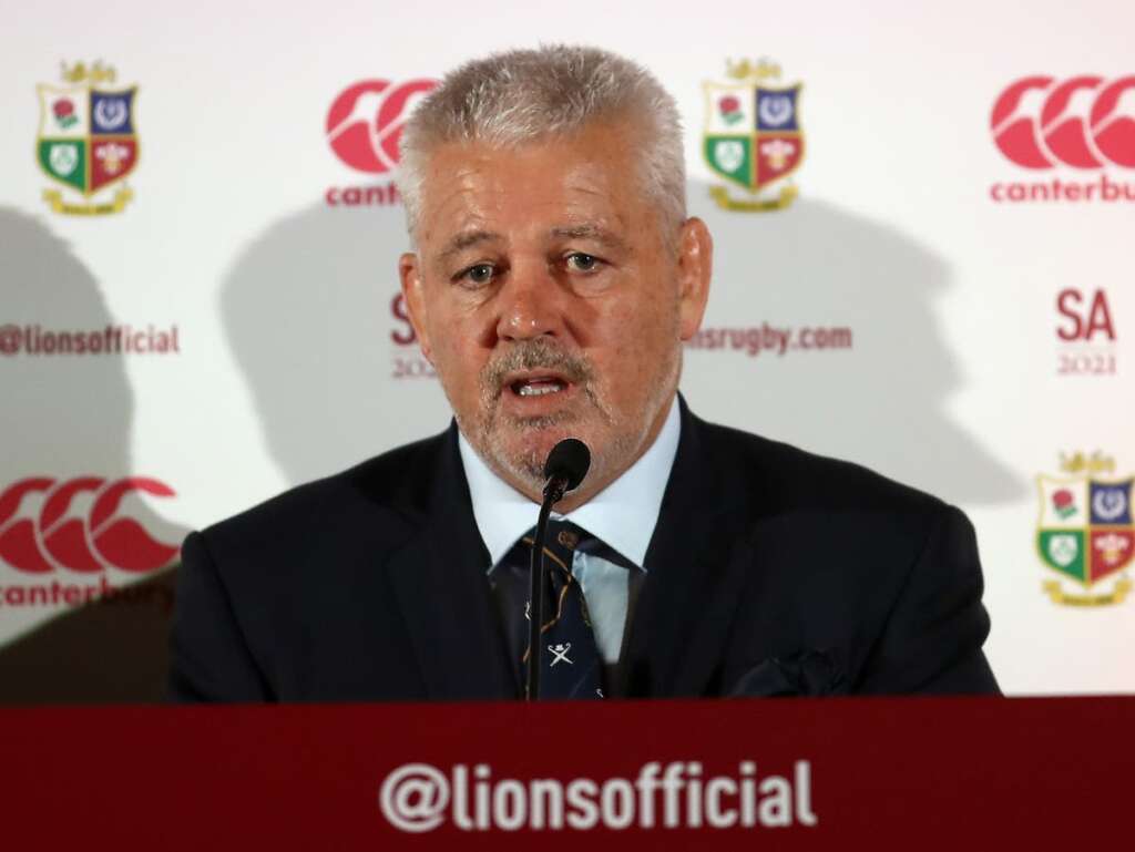 Warren Gatland nomme l’équipe d’entraîneurs des Lions pour la tournée 2021 en Afrique du Sud