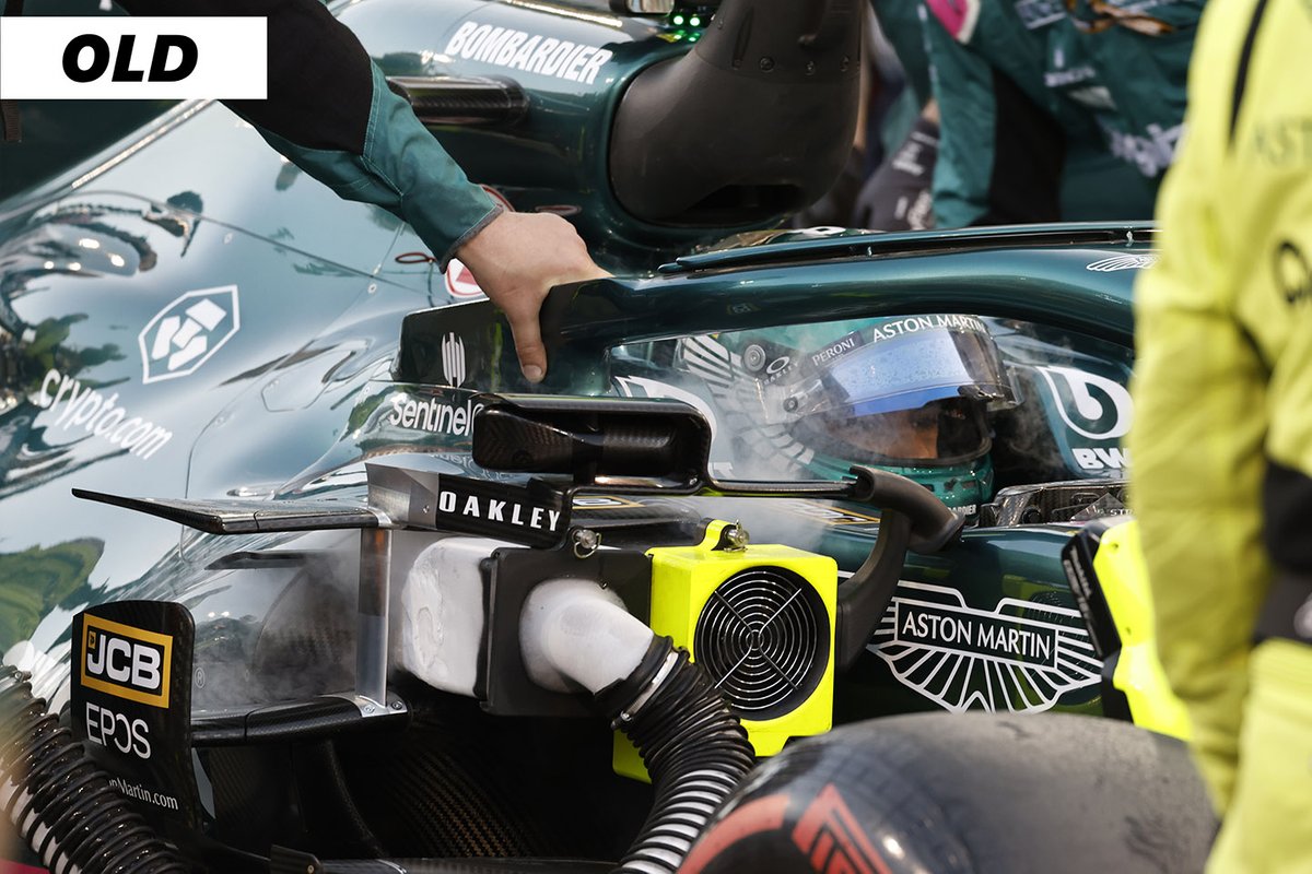 Détail de l'Aston Martin AMR21