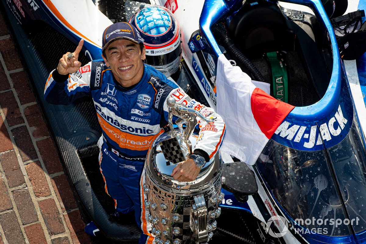 Takuma Sato, Rahal Letterman Lanigan Racing Portraits de vainqueurs Honda