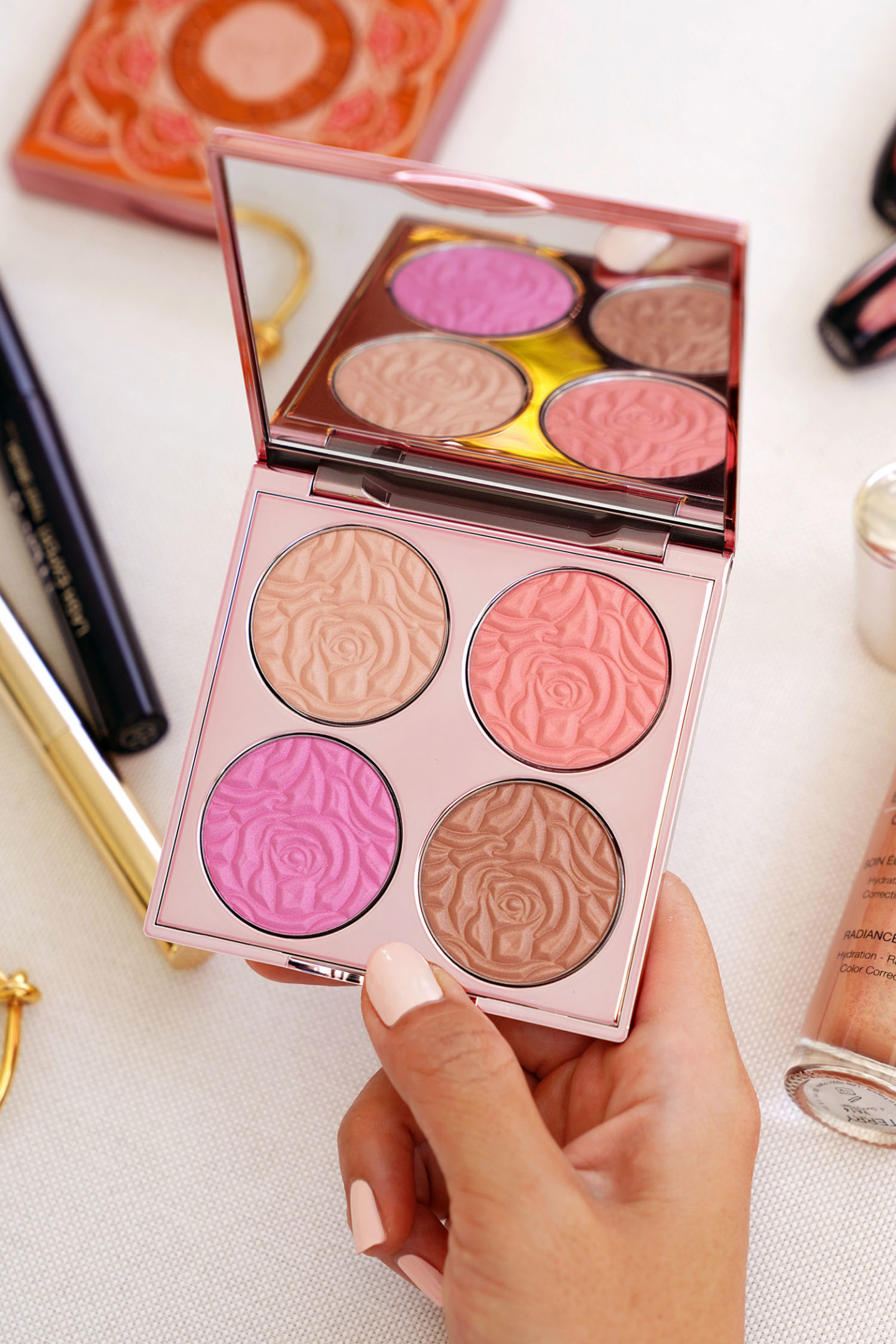 Par Terry Brightening CC Palette Beach Bomb examen et échantillons