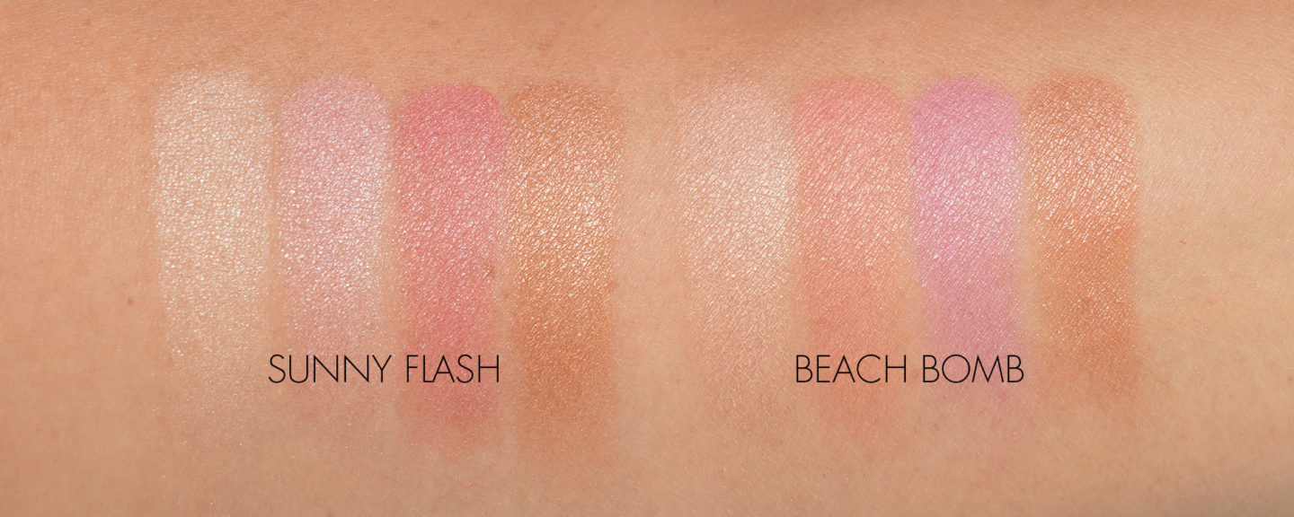 Par Terry Brightening CC Palette Sunny Flash vs Beach Bomb