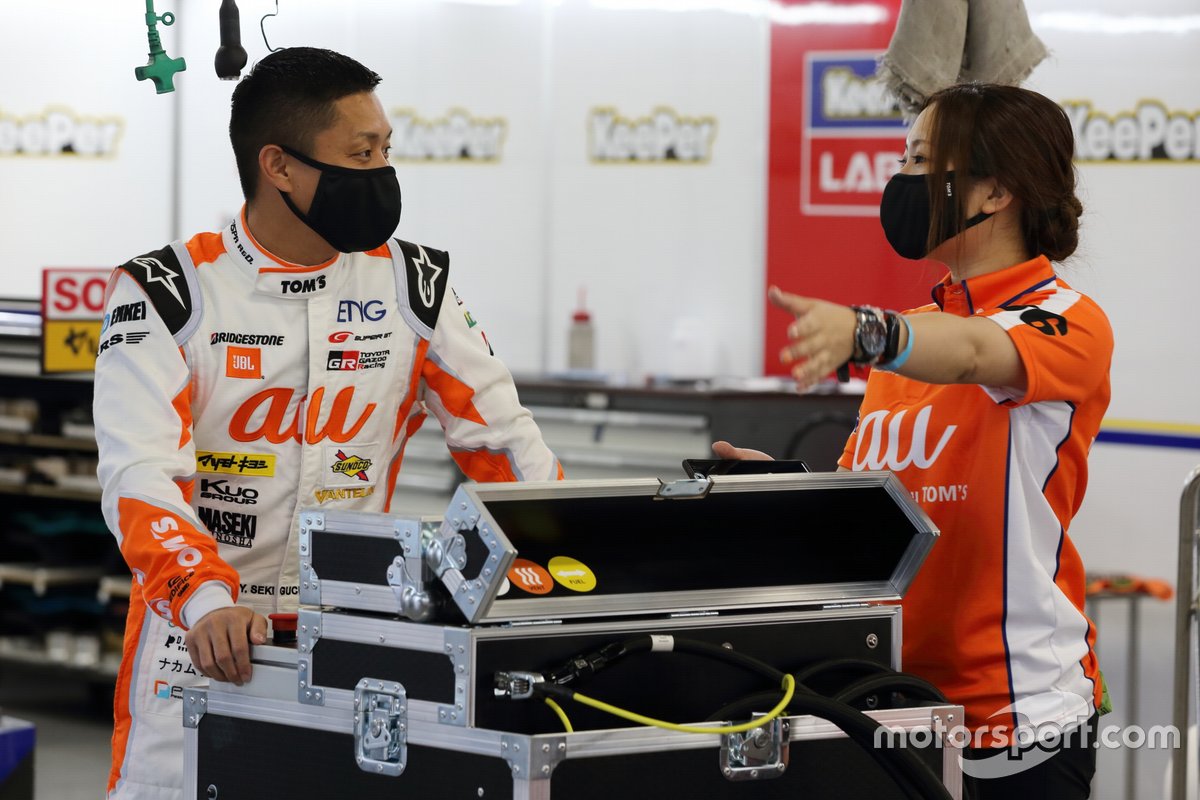 Yuhi Sekiguchi （# 36 au TOM'S GR Supra）