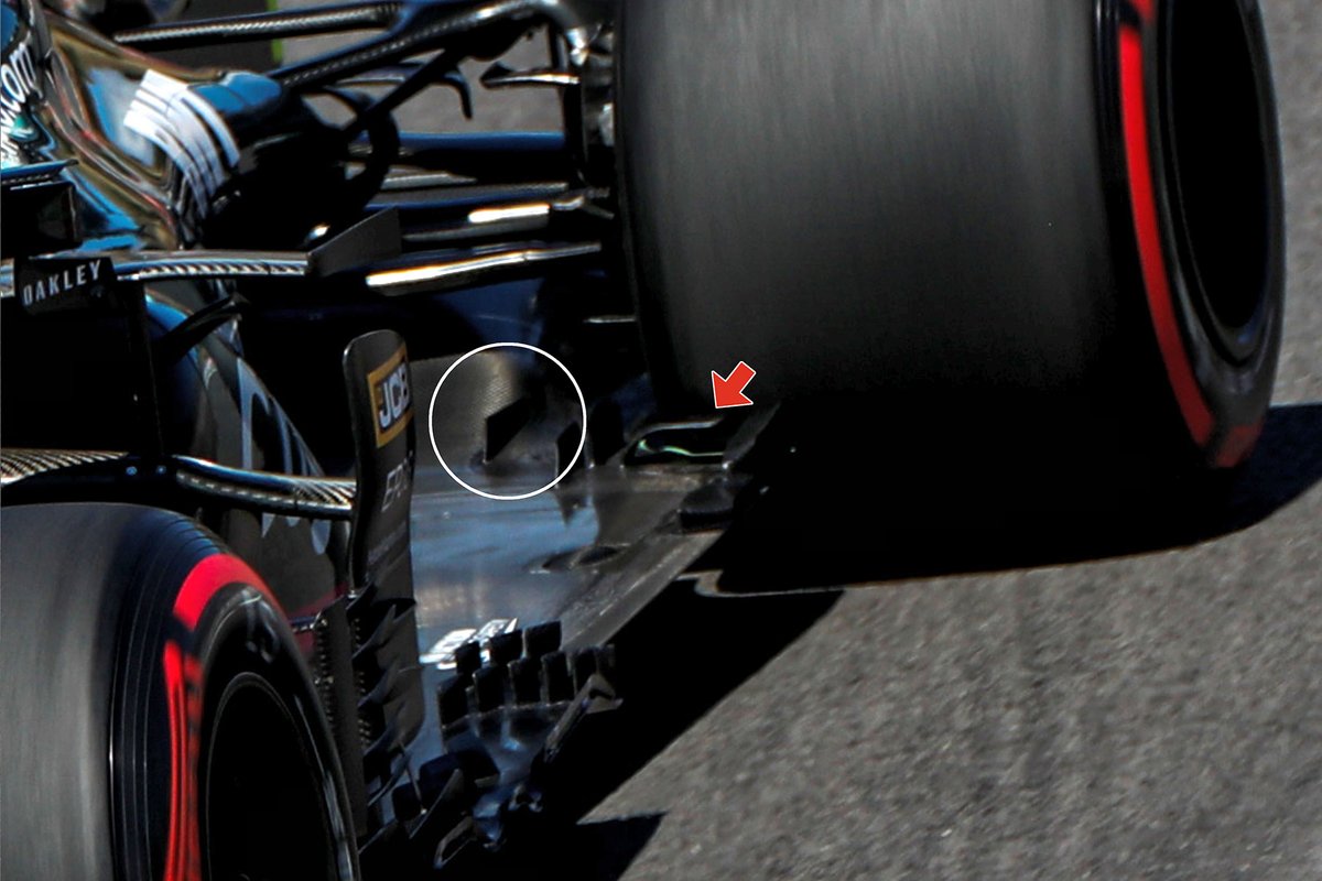 Ailerons de plancher Aston Martin Racing AMR21