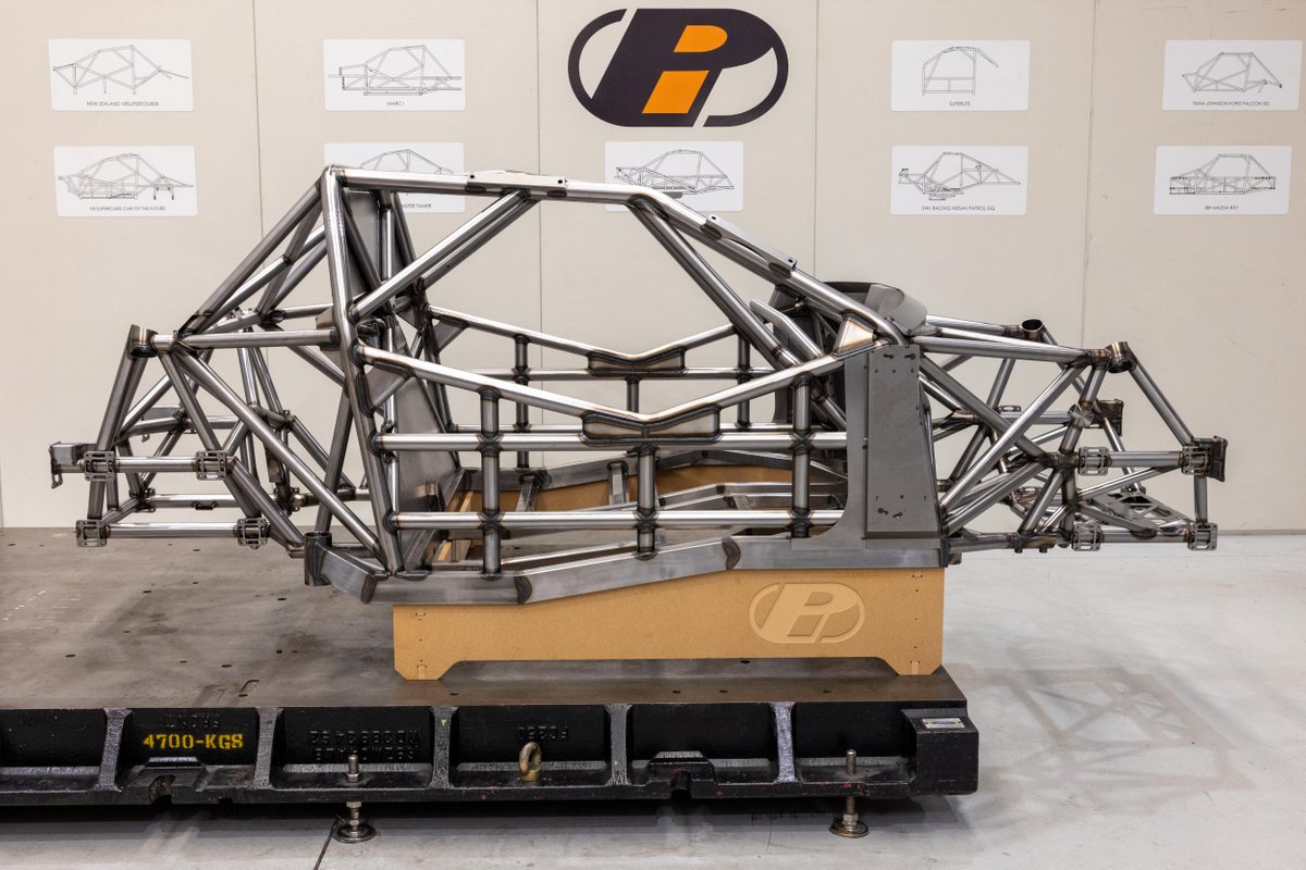 Pace Innovations Gen3 prototype de châssis Ford Mustang Supercars
