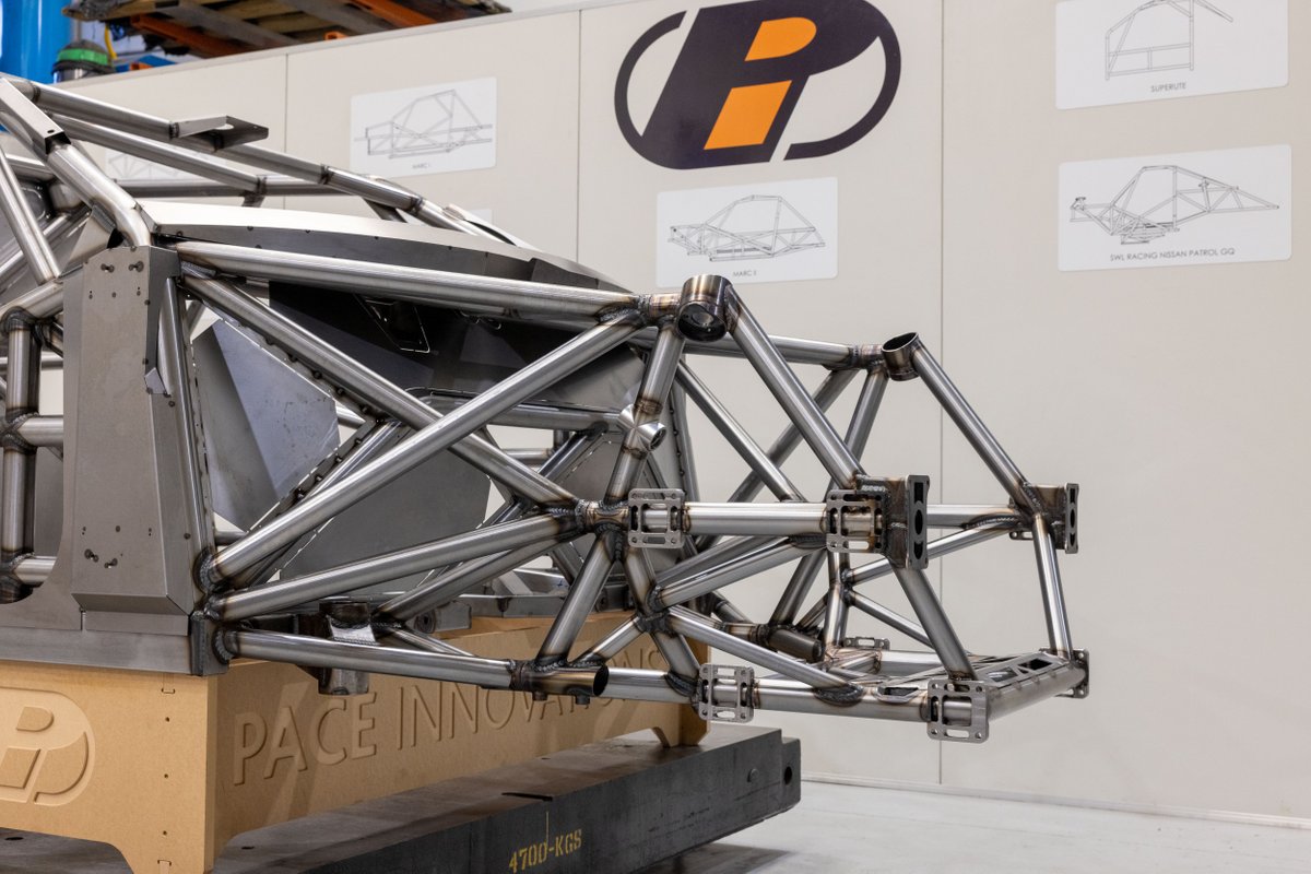 Pace Innovations Gen3 prototype de châssis Ford Mustang Supercars
