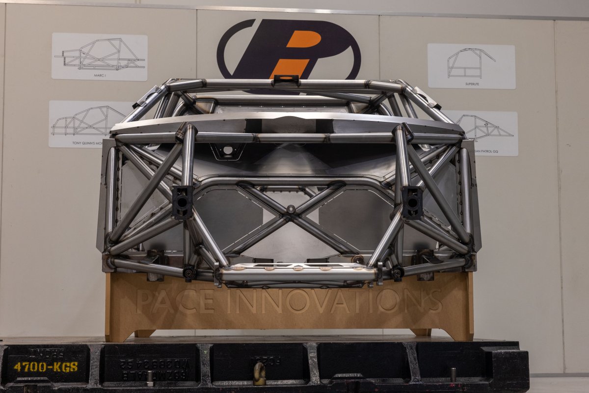 Pace Innovations Gen3 prototype de châssis Ford Mustang Supercars