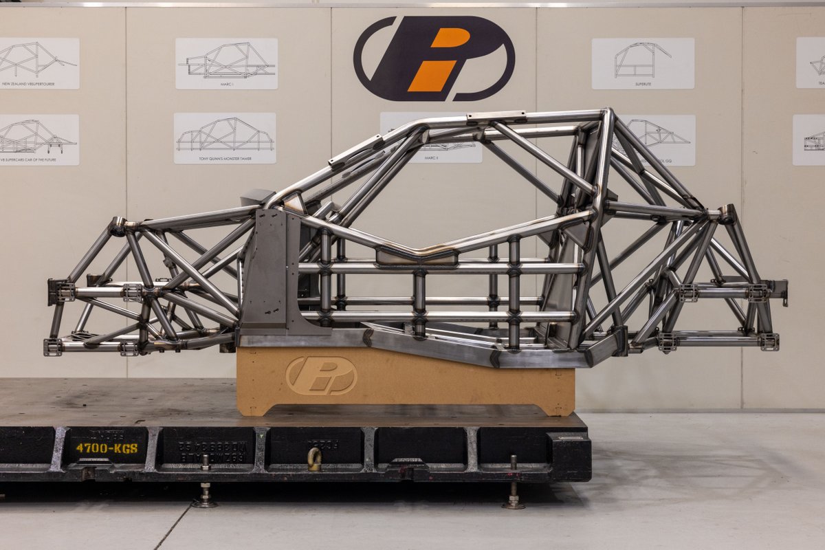 Pace Innovations Gen3 prototype de châssis Ford Mustang Supercars