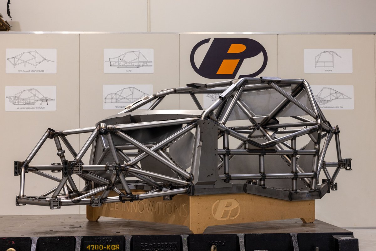 Pace Innovations Gen3 prototype de châssis Ford Mustang Supercars