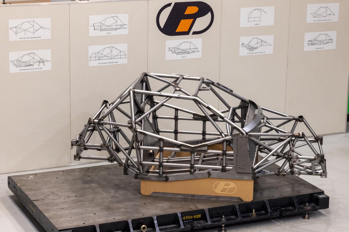 Pace Innovations Gen3 prototype de châssis Ford Mustang Supercars