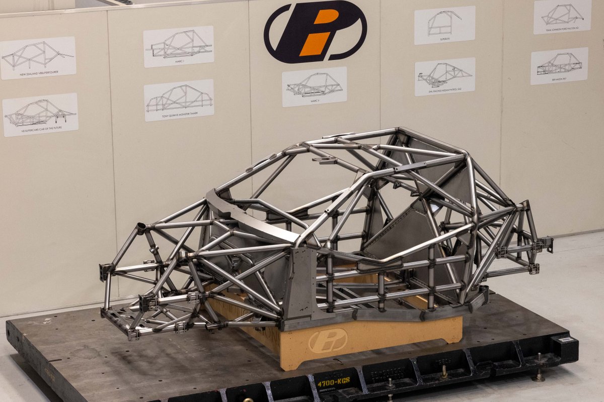 Pace Innovations Gen3 prototype de châssis Ford Mustang Supercars