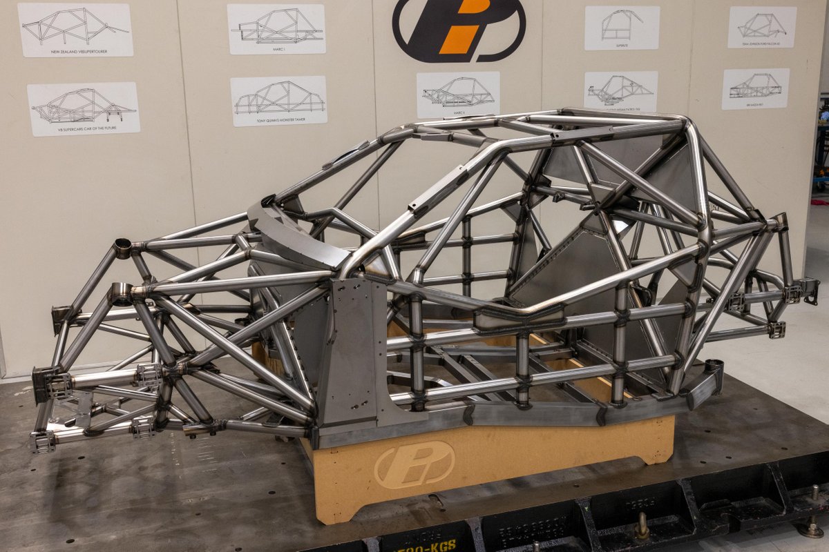 Pace Innovations Gen3 prototype de châssis Ford Mustang Supercars