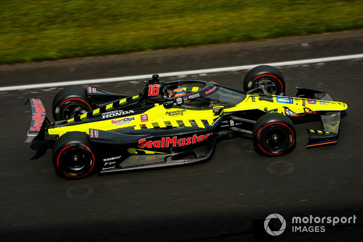 Ed Jones, Dale Coyne Racing avec Vasser Sullivan Honda