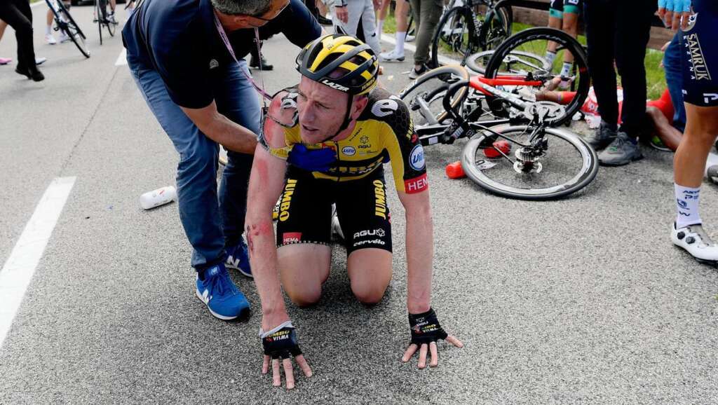 Journal du Giro d’Italia de Nicholas Roche: «  Après le crash, le peloton ressemblait plus à un hôpital de campagne dans une zone de guerre  »