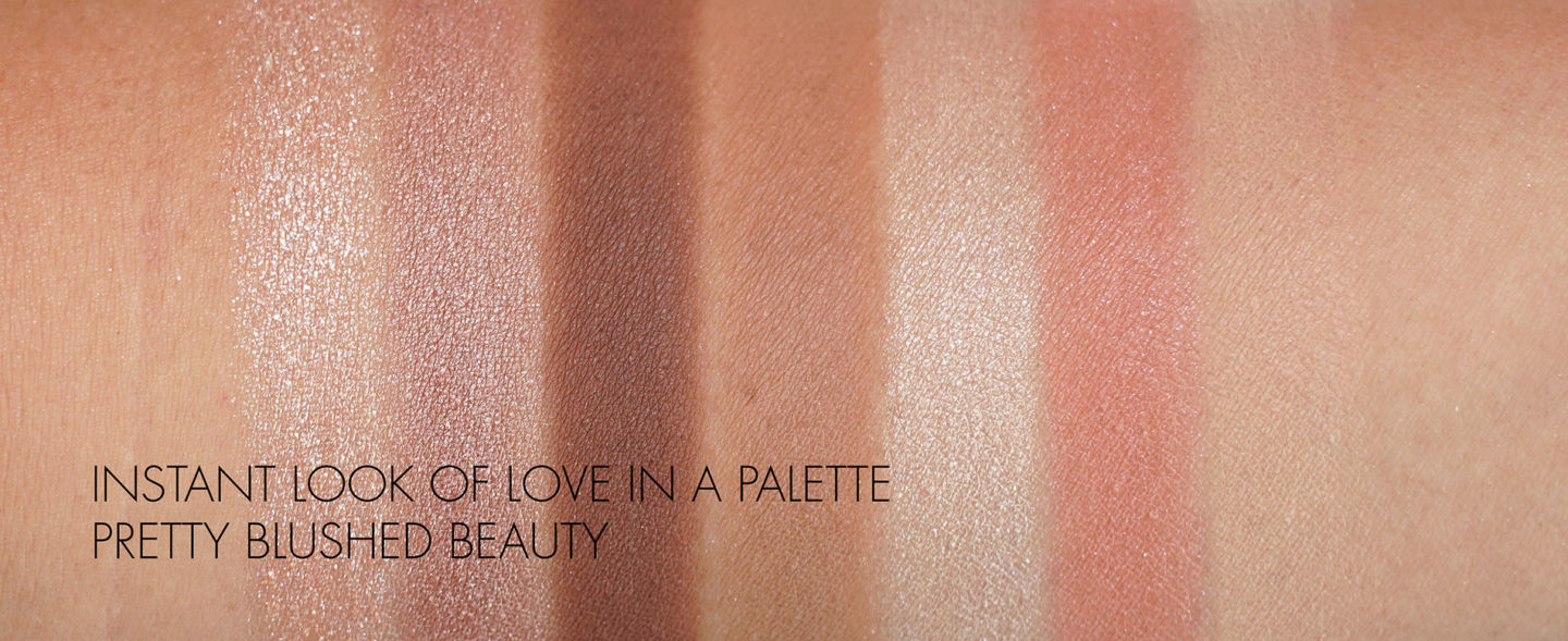 Charlotte Tilbury Instant Look dans une Palette Nuancier Pretty Blushed Beauty