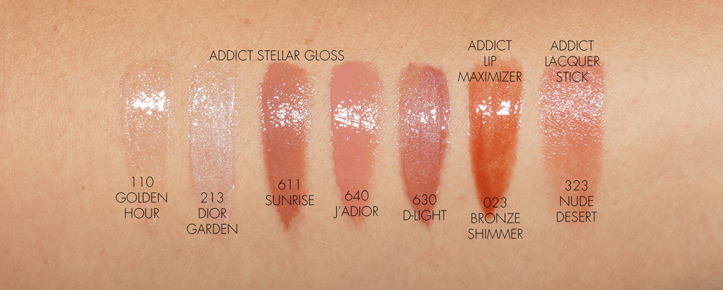 Échantillons de lèvres Dior Summer Dune