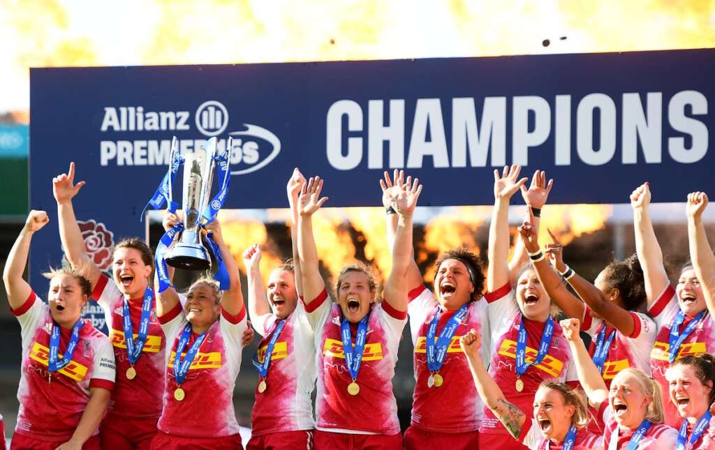 Les Harlequins battent les Saracens pour remporter le premier titre en Premiership 15s