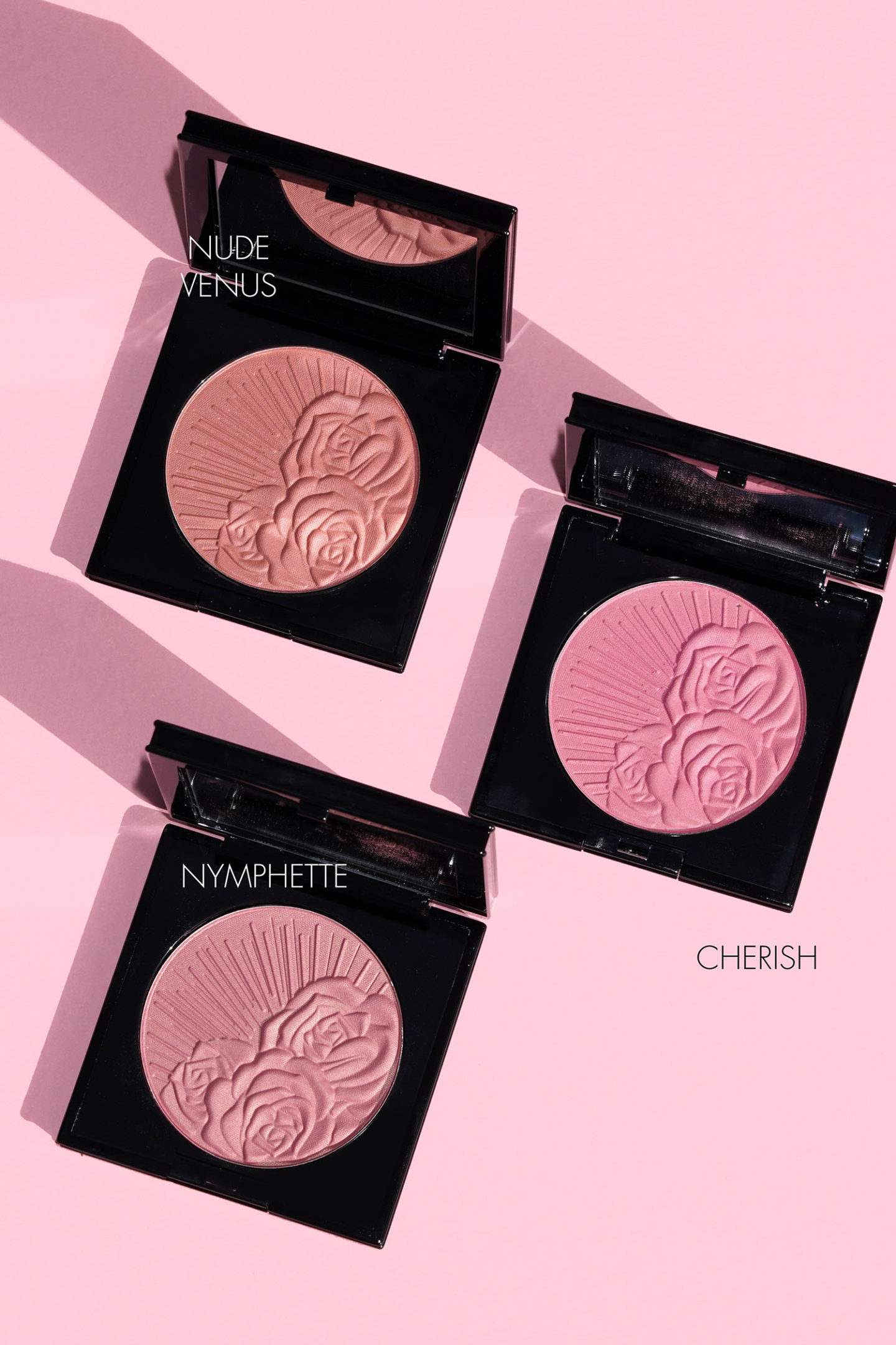 Pat McGrath Skin Fetish Divine Powder Blush dans Nude Venus, Cherish, Nymphette 