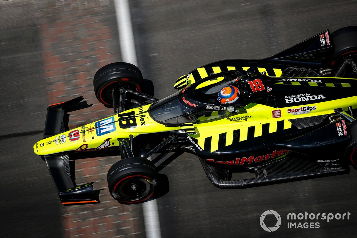 Ed Jones, Dale Coyne Racing avec Vasser Sullivan Honda