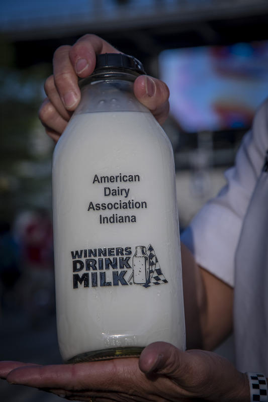 Les gagnants boivent du lait