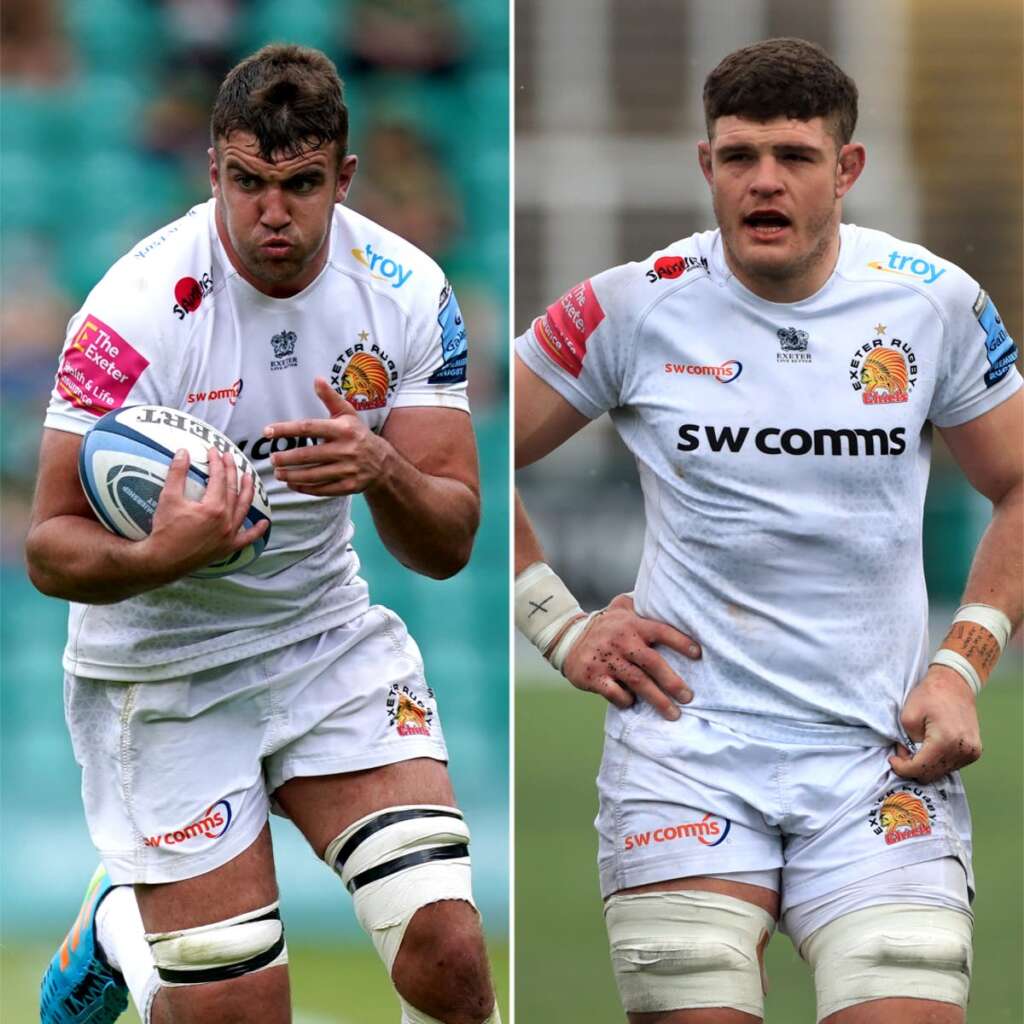 Le duo d’Exeter manquera les play-offs de Premiership après avoir été suspendu quatre semaines