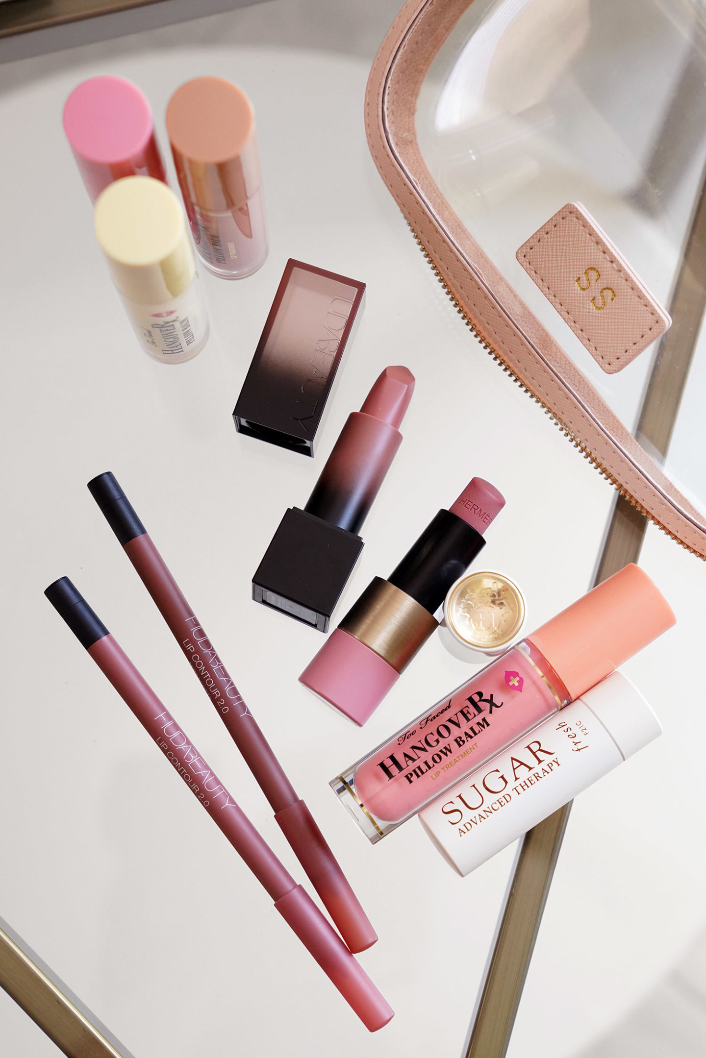 Lip Favorites Huda, Too Faced, Hermes et Fresh