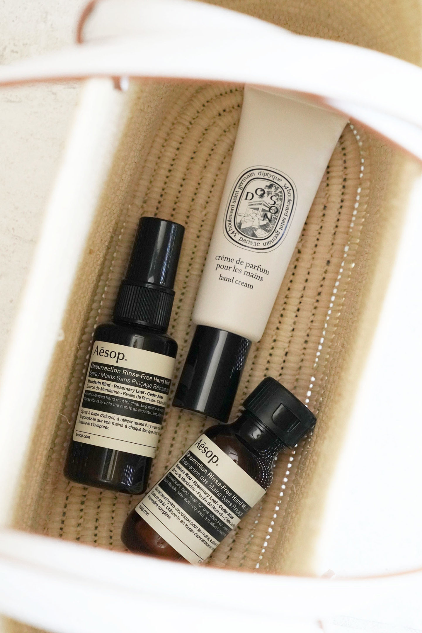 Brume pour les mains sans rinçage Aesop Resurrection