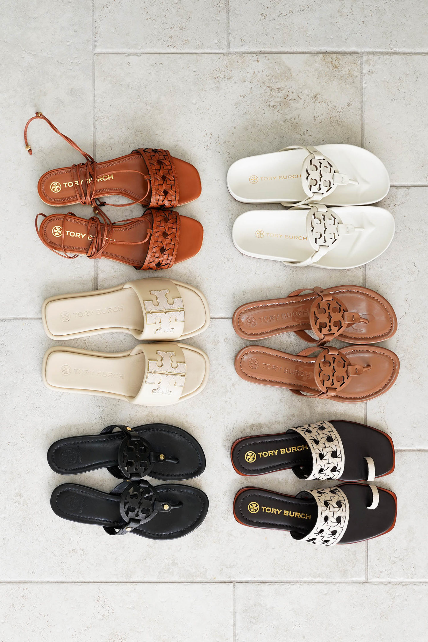 Meilleures sandales Tory Burch |  Le Lookbook Beauté