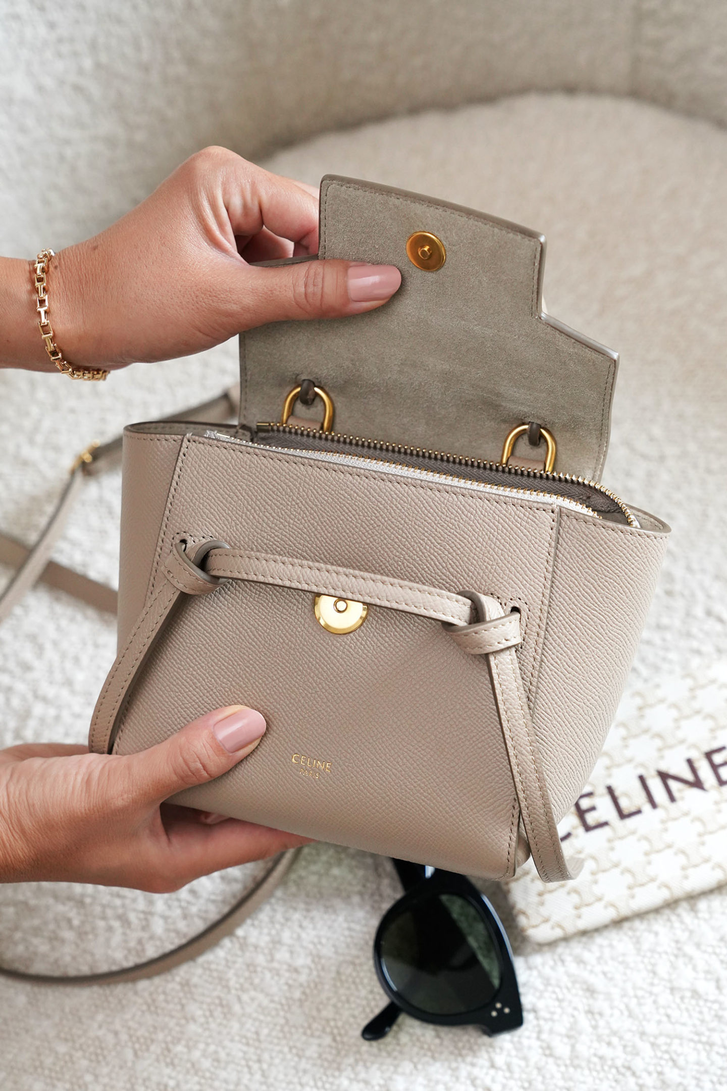 Critique du sac banane Celine Pico