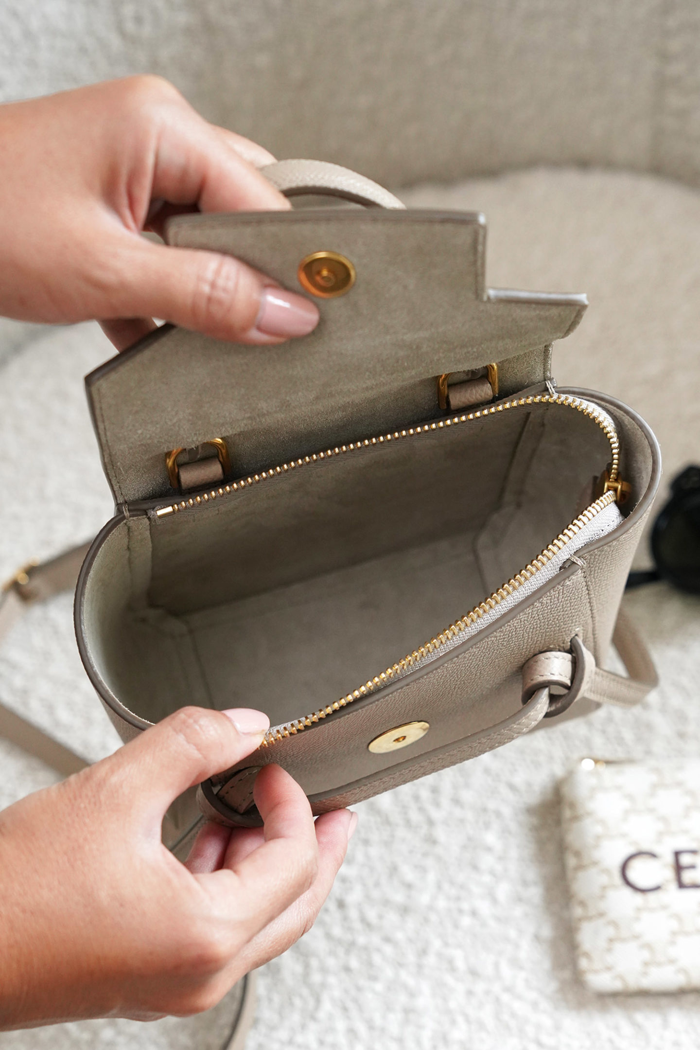 Critique du sac banane Celine Pico