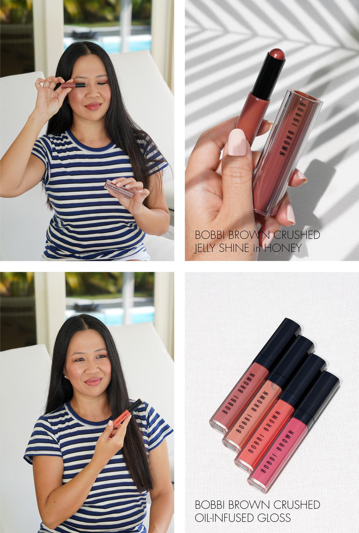 Bâton de gelée broyée Bobbi Brown et brillant infusé d'huile broyée