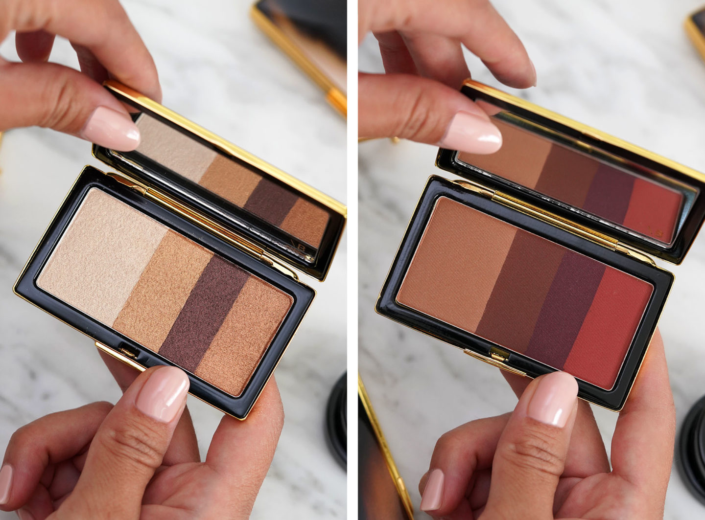 Victoria Beckham Smokey Eye Brick en Soie et Miel