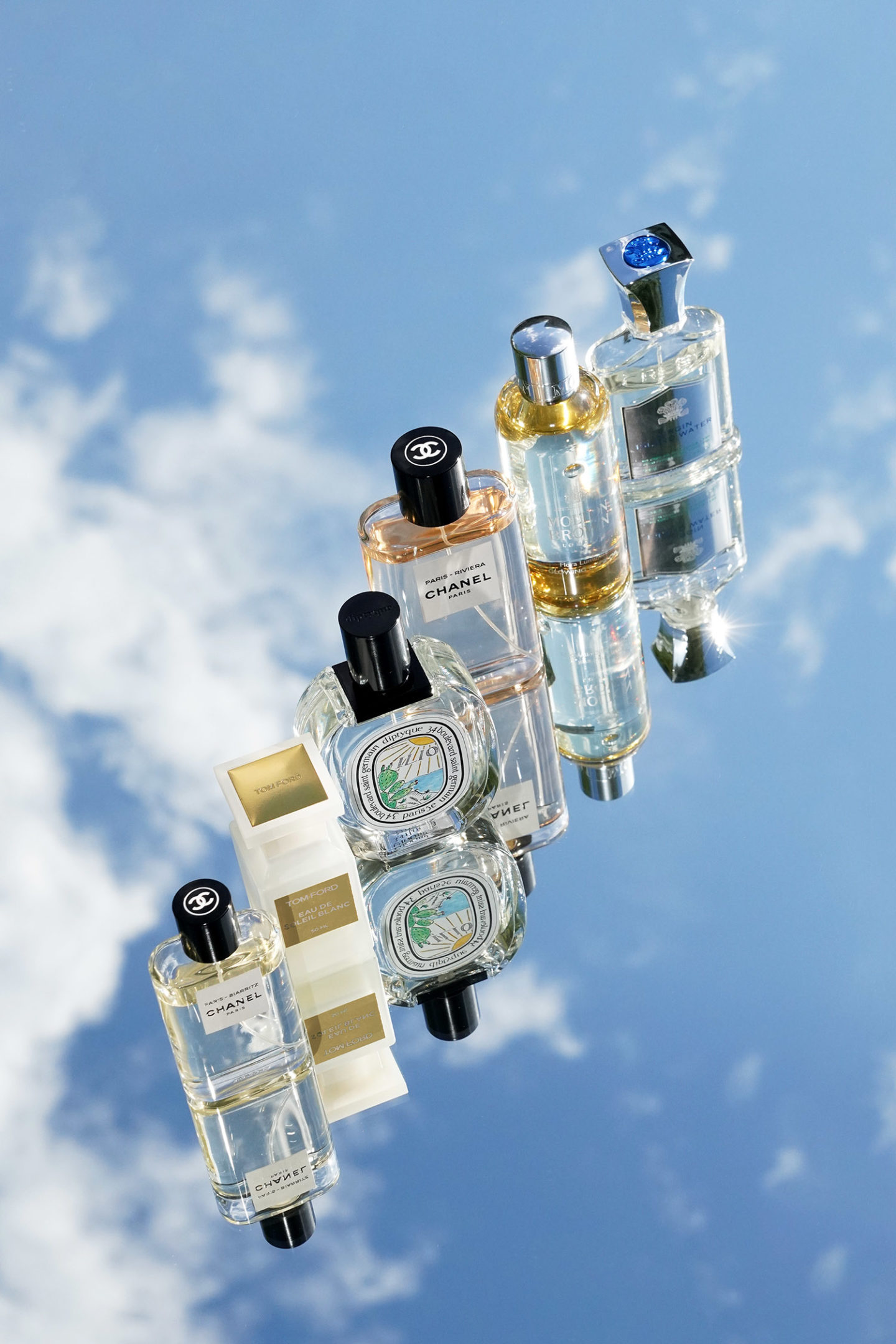 Meilleurs parfums d'été Chanel, Tom Ford, Diptyque, Molton Brown, Creed