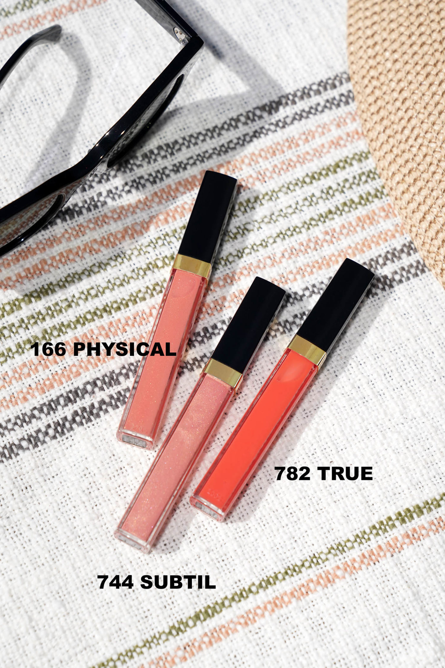 Chanel Rouge Coco Gloss en Physique, Subtil et Vrai