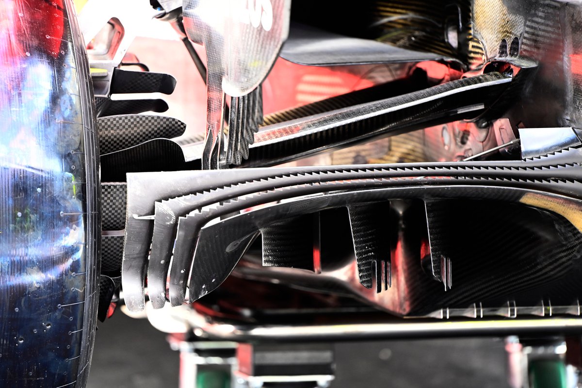 Détail arrière Red Bull Racing RB16B