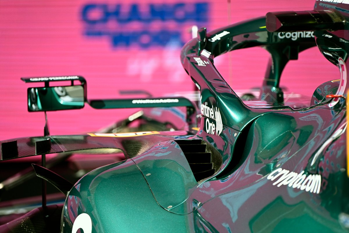 Détail de l'Aston Martin AMR21