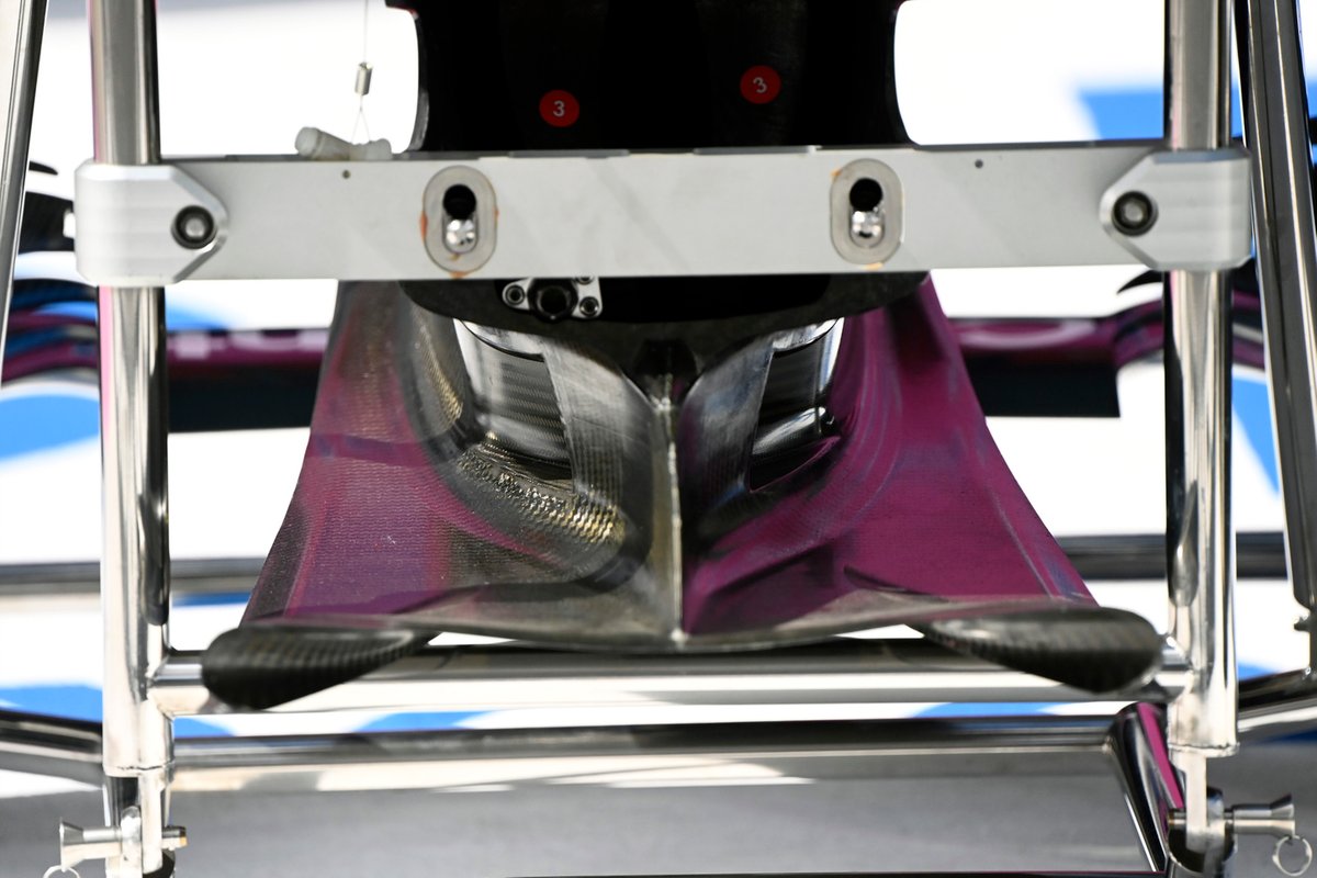 Détail de l'Aston Martin AMR21