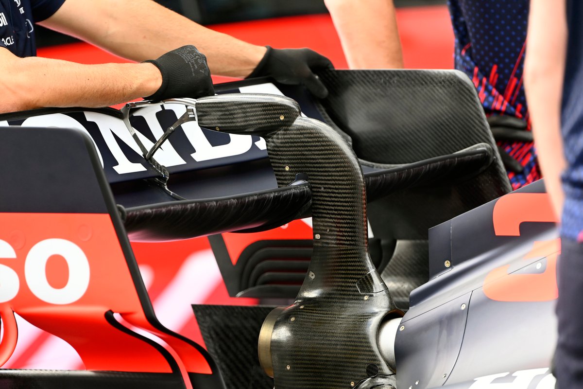 Détail de la Red Bull Racing RB16B