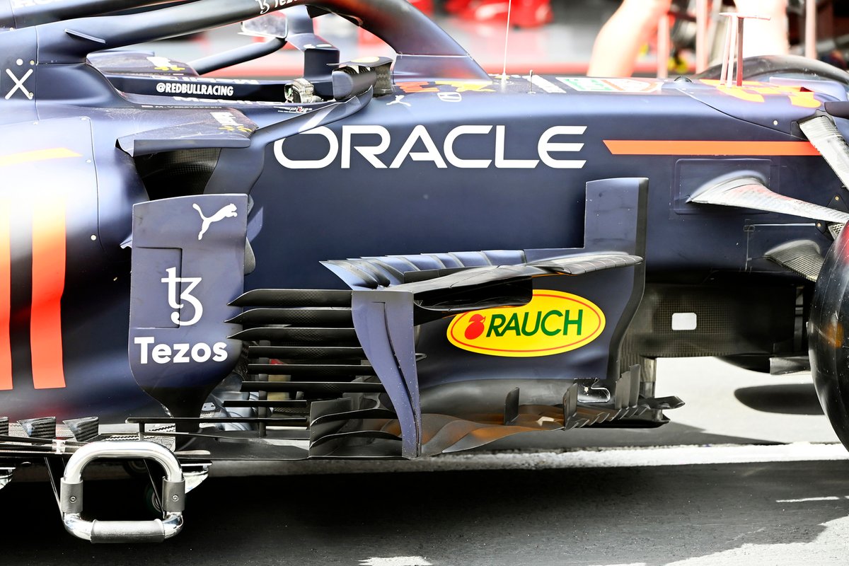 Détail de la Red Bull Racing RB16B
