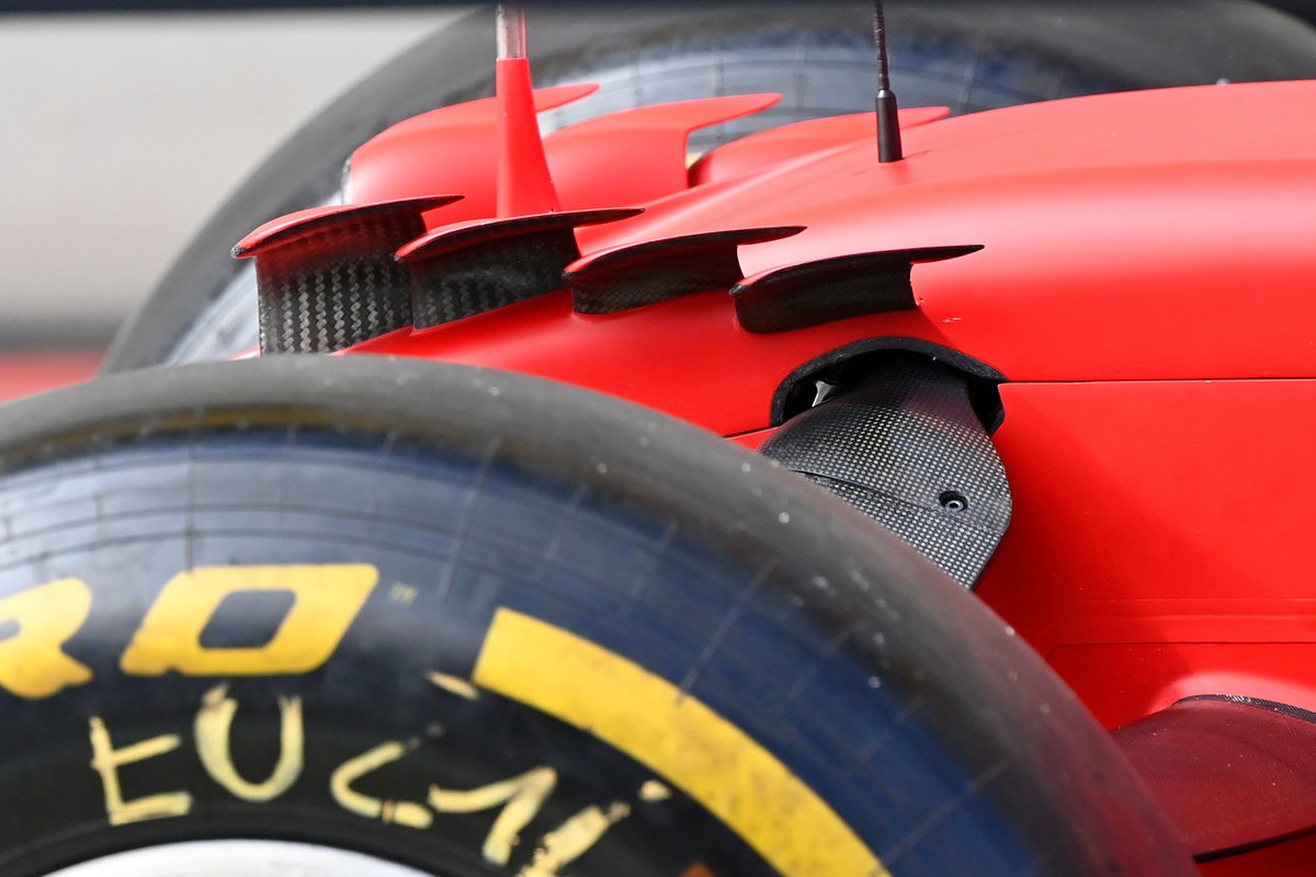 Détail de la Ferrari SF21