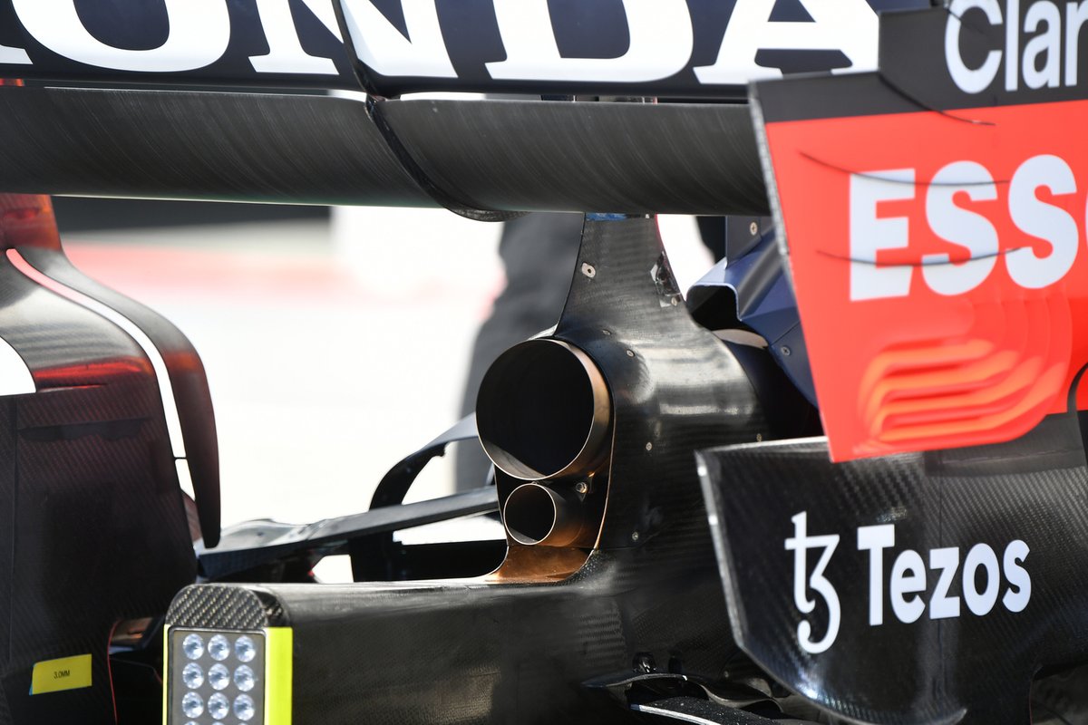 Détail arrière Red Bull Racing RB16B