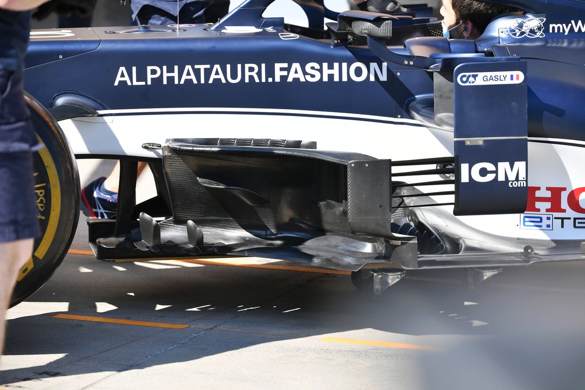 Détail de l'AlphaTauri AT02