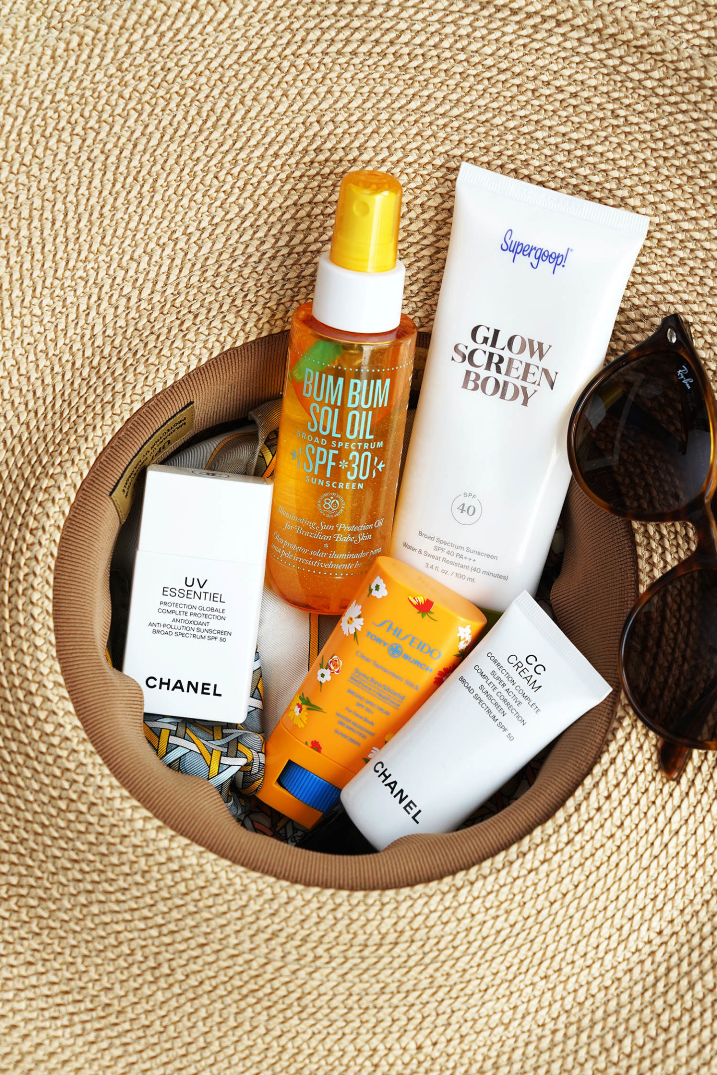 Meilleurs écrans solaires d'été Shiseido, Supergoop!  Sun Bum, Sol de Janeiro