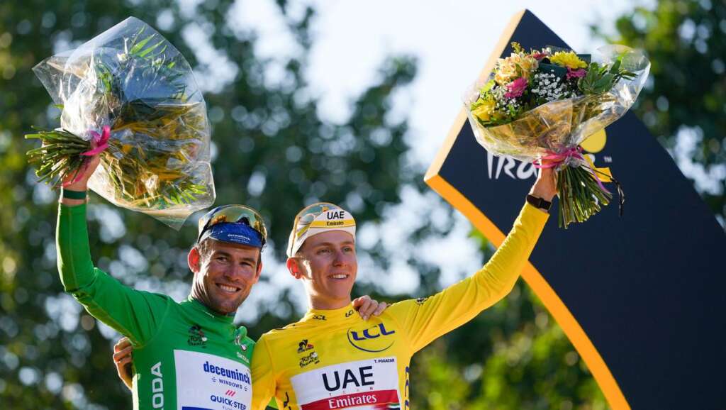 Tadej Pogacar devient le plus jeune vainqueur consécutif du Tour de France