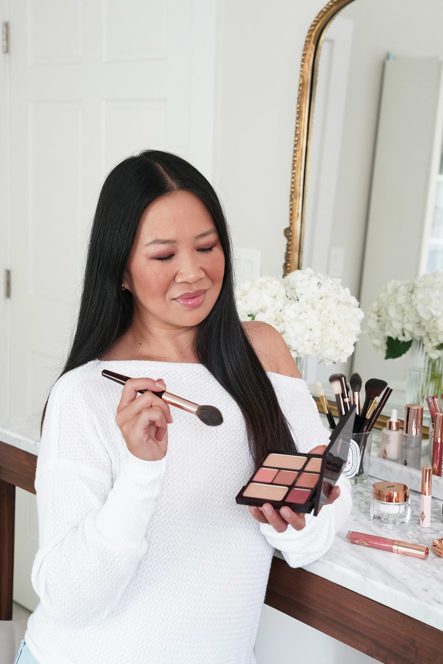 Charlotte Tilbury Sunset Dreamscape Look instantané dans un ensemble de palettes