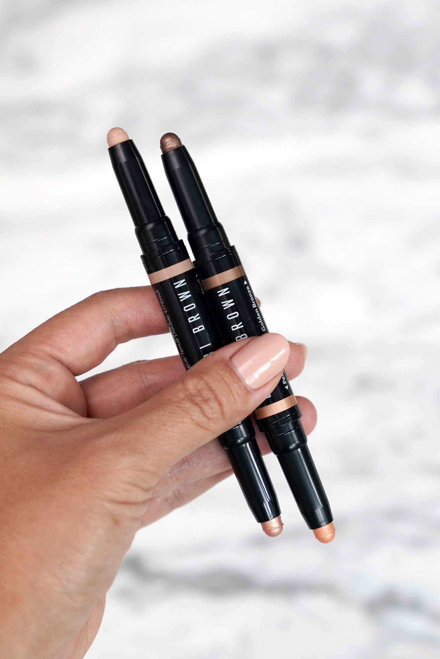 Bâton d'ombre crème longue tenue à double extrémité pleine grandeur Bobbi Brown