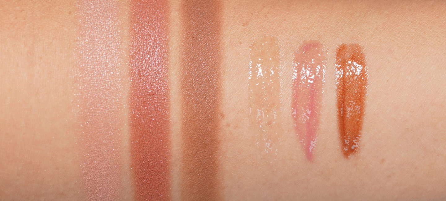 Échantillons de palette de joues Pleasure Trip de NARS + ensemble de brillance pour les lèvres Afterglow