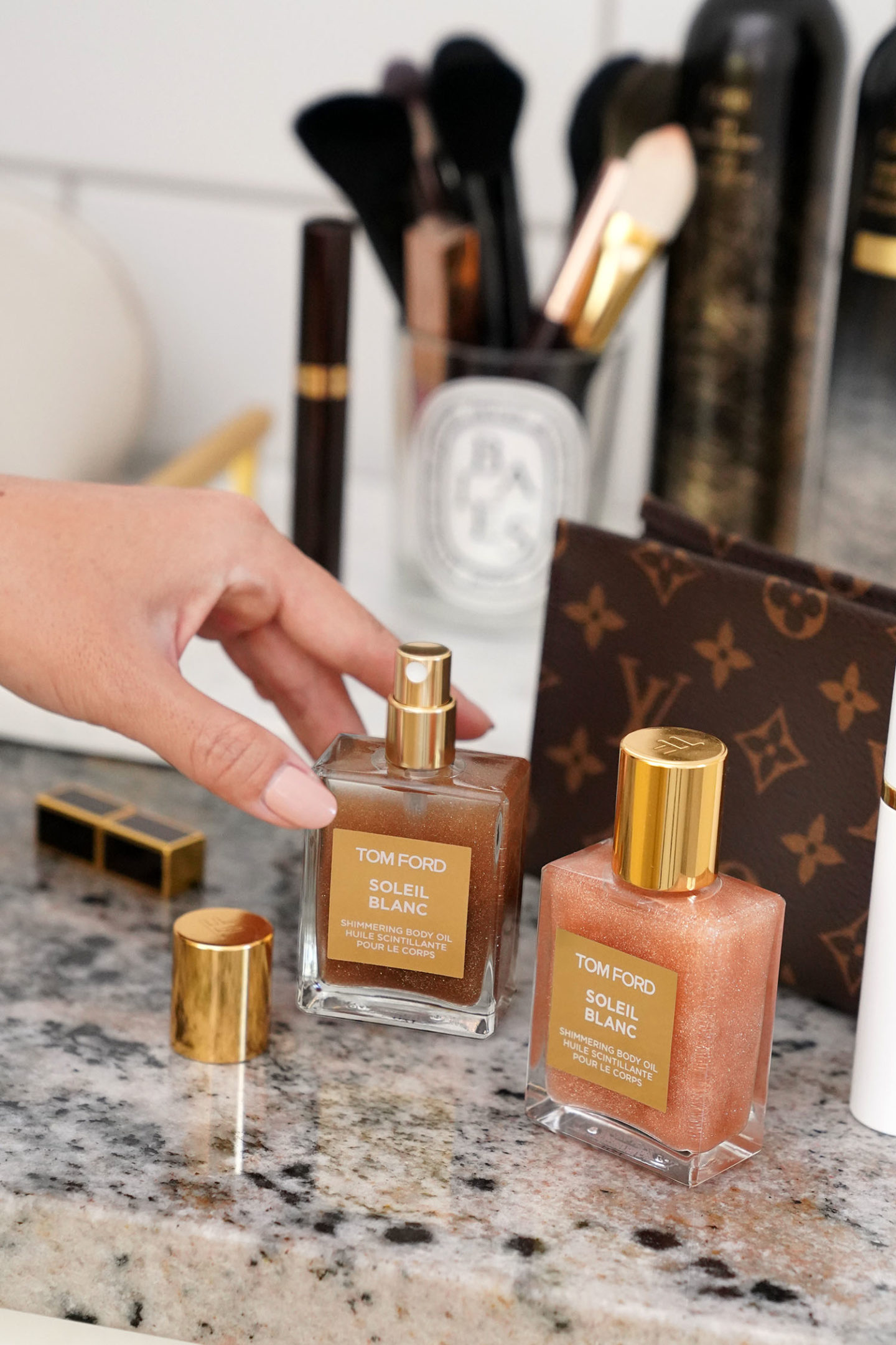Tom Ford Travel Size Soleil Blanc Shimmering Body Oil Duo Nordstrom