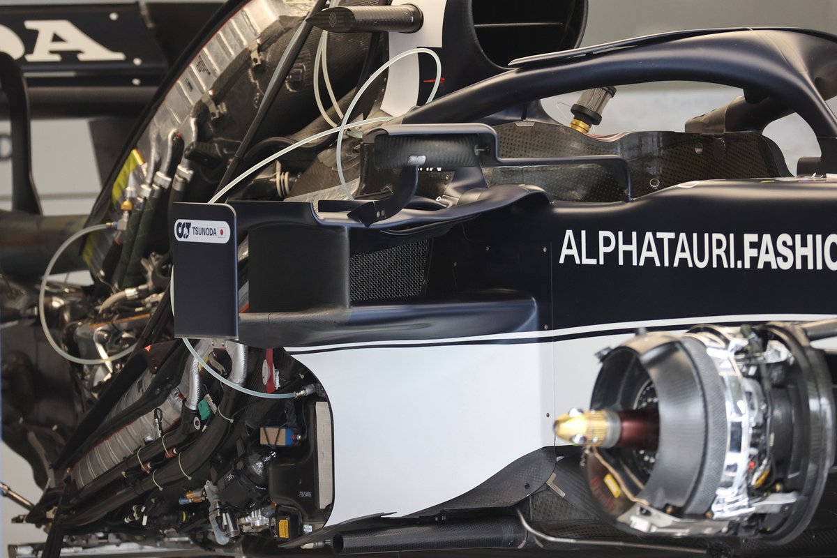 Détail de l'AlphaTauri AT02